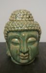 Buddha fej párologtató /kopott_zöld/