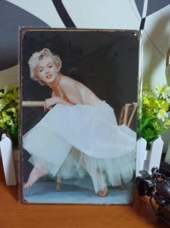 Fém kép: Marilyn Monroe 