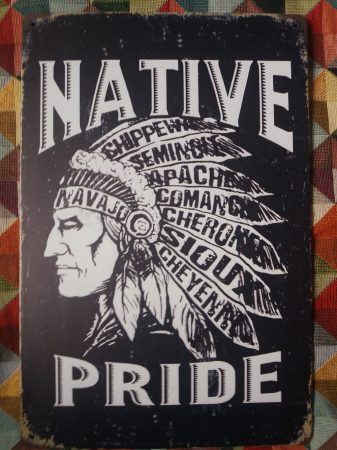 fém kép: Native pride