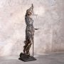 Justitia szobor 20 cm 