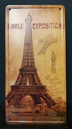 fém kép /Eiffel torony/