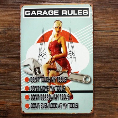fém kép : garage rules