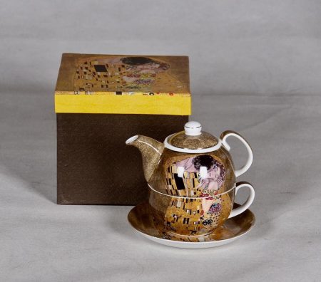 Klimt teás kiöntő és csésze