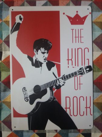 Fém kép: Elvis the king