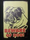 Fém kép: beware of dog!